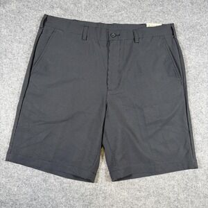 PGA TOUR Shorts Mens 38 Gray Check Golf Active Waistband Stretch Performance